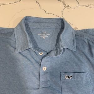 Boys XL Vineyard Vines Heathered Polo Shirt
